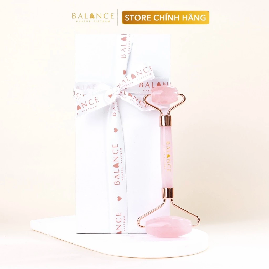 Thanh Lăn Massage Thạch Anh Nam Phi Balance Cao Cấp, Tuổi Đá Cao, Đạt Kiểm Định - Nâng Cơ - Trẻ Hoá / TẶNG OIL / CHỌN LỌC