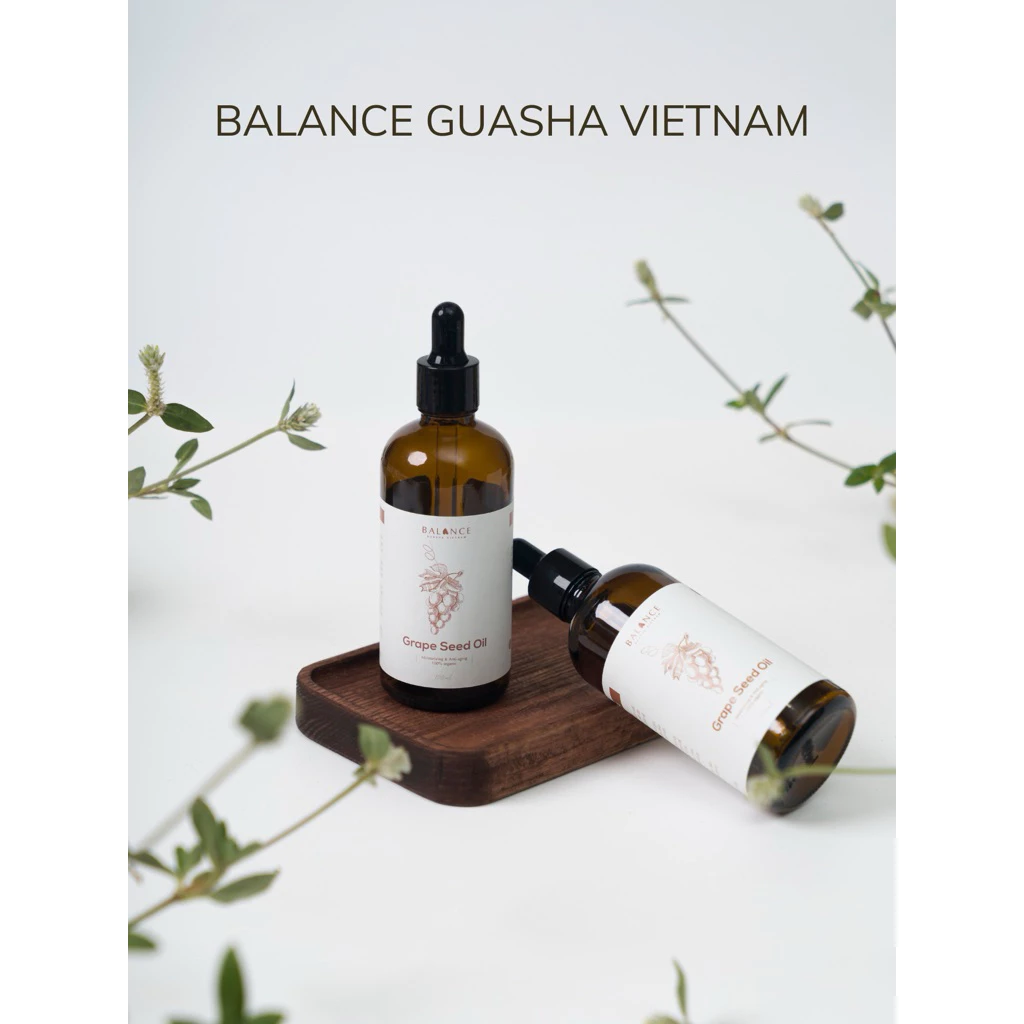 /DẦU HẠT NHO/ - Dầu Dưỡng Da Hữu Cơ CẤP ẨM - SÁNG DA - TRẺ HÓA DẦU HẠT NHO 100ML
