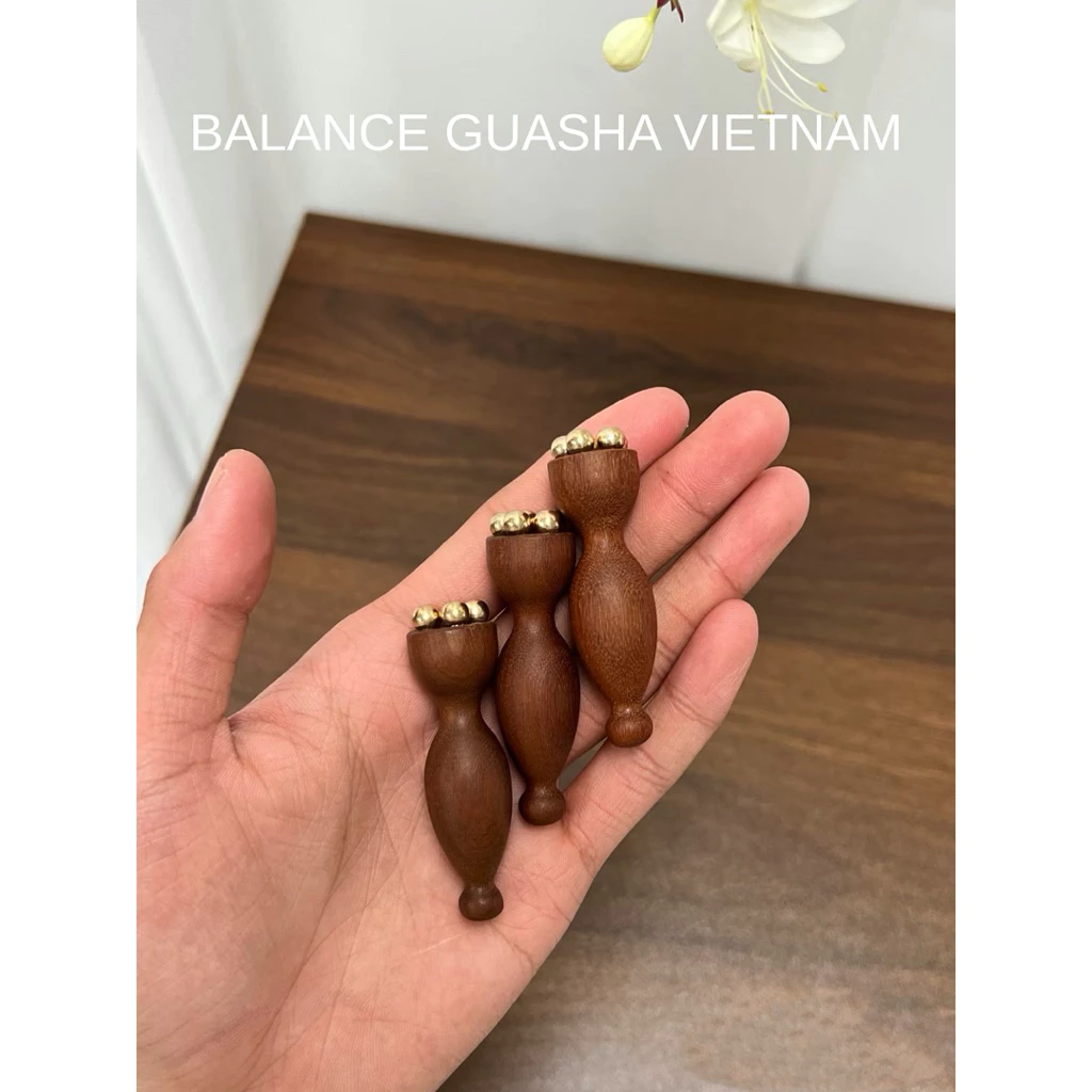 Thanh massage mắt và Gõ huyệt bằng đồng Balance