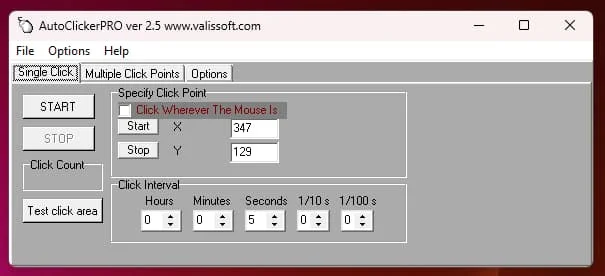 single-click