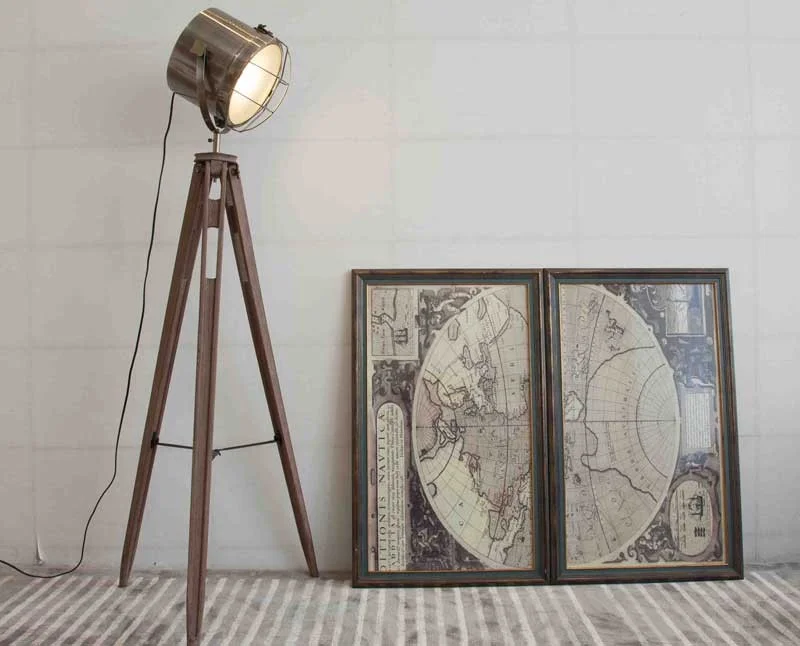 Đèn cây trang trí phòng khách