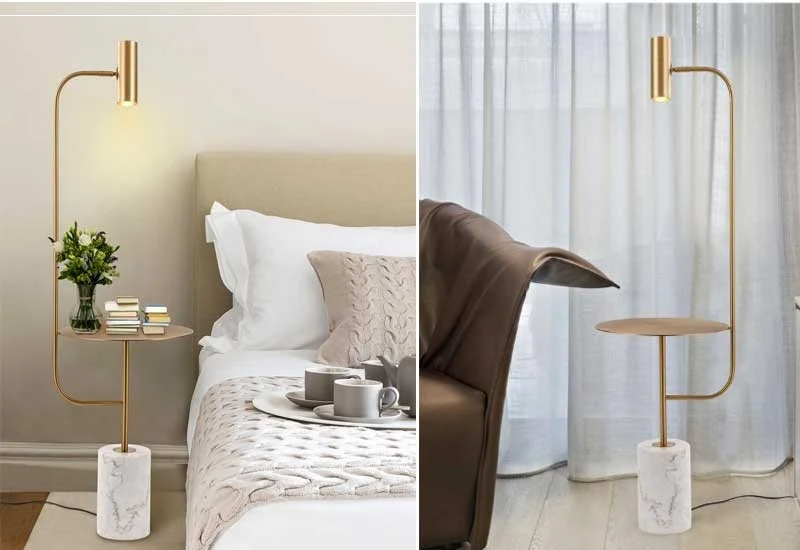 Đèn cây phòng ngủ hiện đại