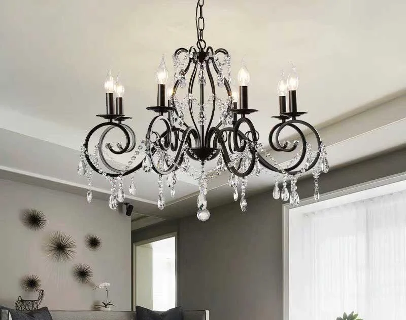 Đèn chùm cổ điển HT-05 6 tay