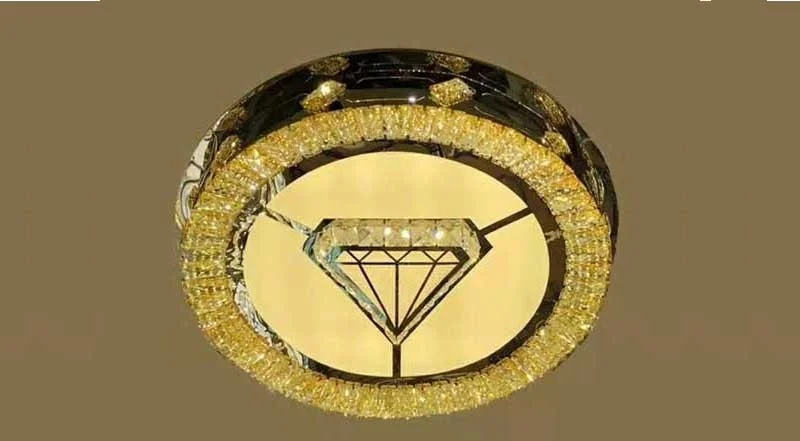 Đèn ốp trần pha lê HTM-06