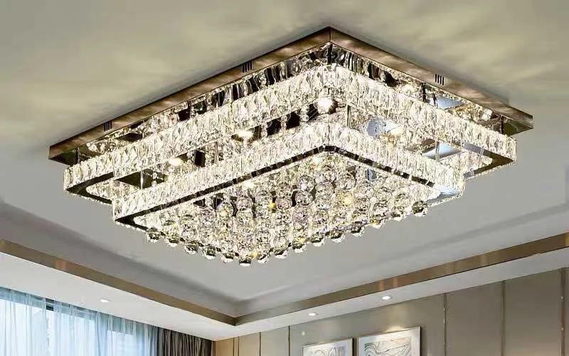 Đèn mâm pha lê HTM-04