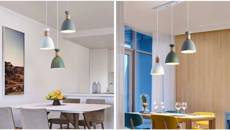 Đèn LED thả phòng ăn mũ cối cao cấp