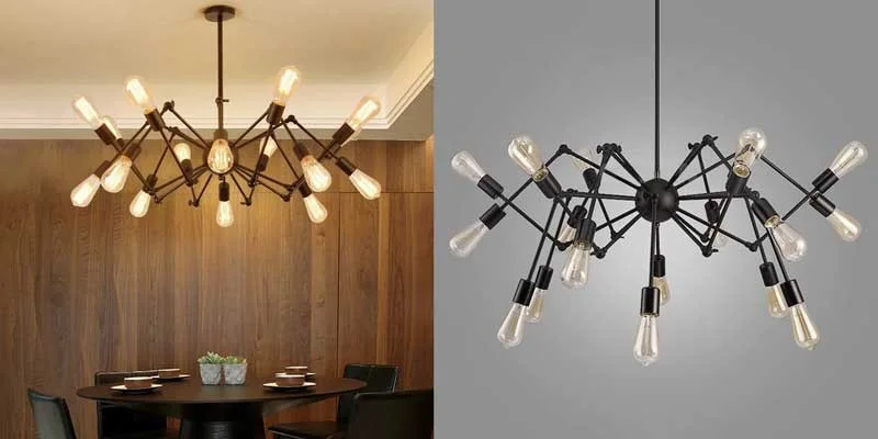 Đèn thả bàn ăn chia nhánh