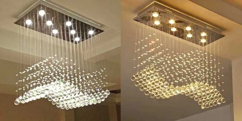 Đèn thả trần bàn ăn thông tầng