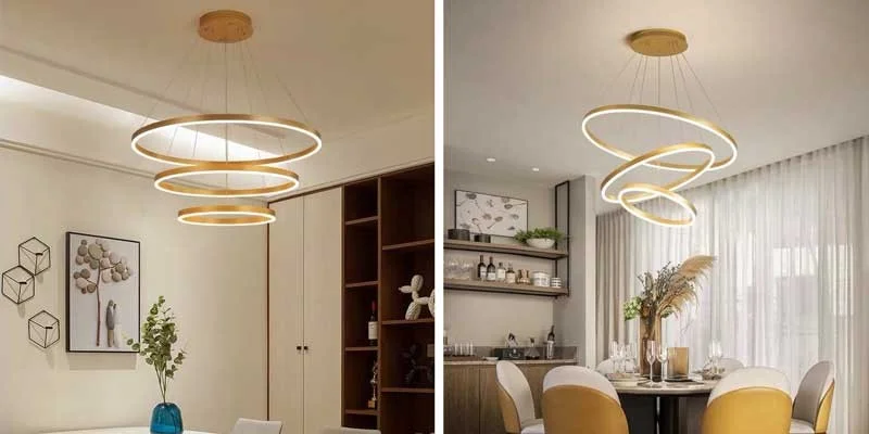 Đèn thả phòng ngủ LED HTDT-25 - Đèn LED thả trần phòng ngủ HTDT-25