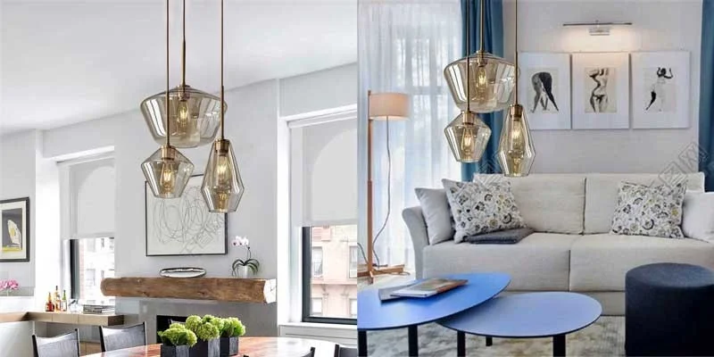 Đèn thả phòng ngủ decor HT-199 - Đèn thả trần trang trí phòng ngủ HT-199