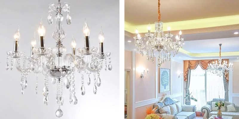Đèn chùm phòng khách cao cấp