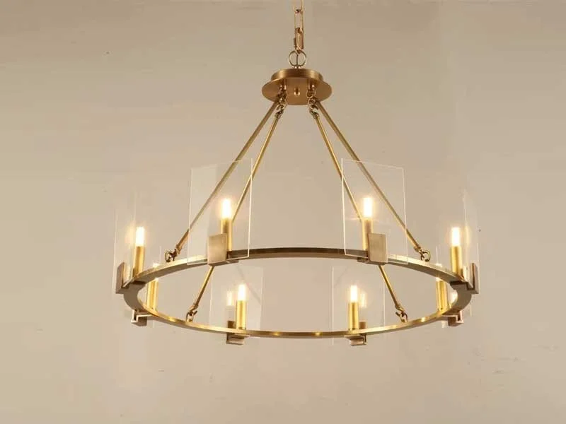 Đèn chùm LED pha lê nến HTPL-26 - Đèn chùm pha lê nến HTPL-26