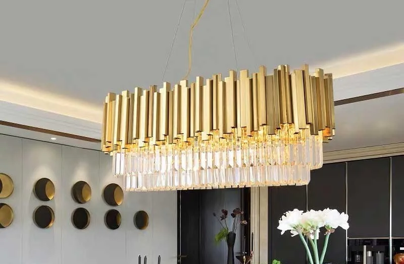 Đèn decor phòng ngủ - Đèn chùm pha lê cao cấp HTPL-13