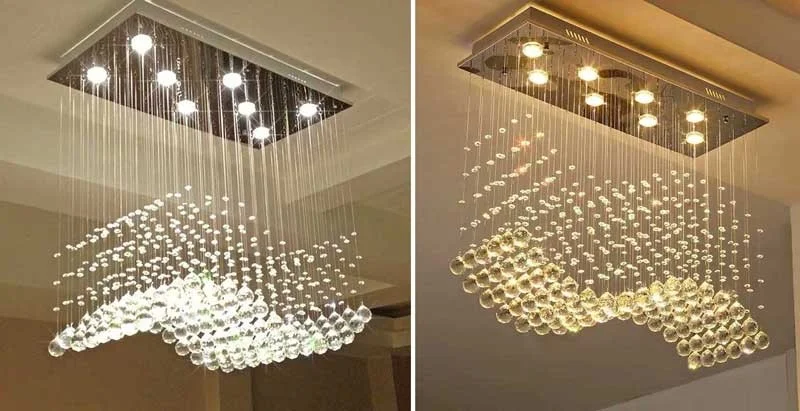 Đèn LED thả trần văn phòng - Đèn treo văn phòng thả thông tầng