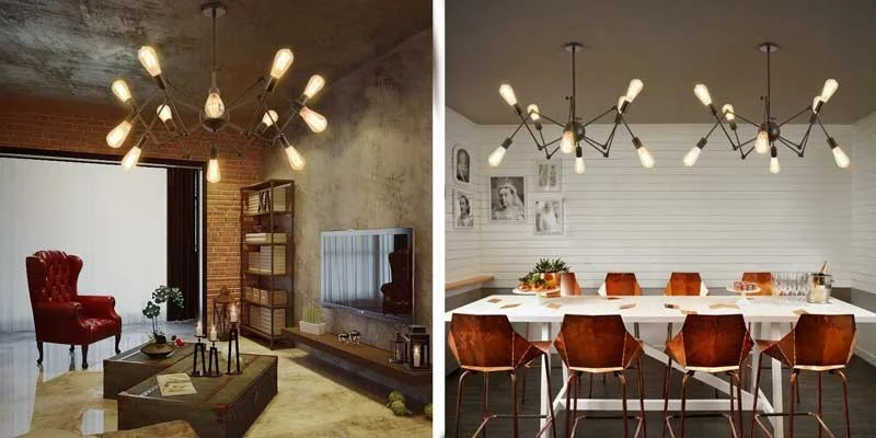 Đèn thả văn phòng decord - Đèn trang trí thả trần công ty decord 