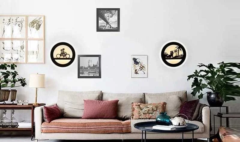 Đèn ngủ treo tường mini acrylic - Đèn ngủ LED treo tường mini acrylic