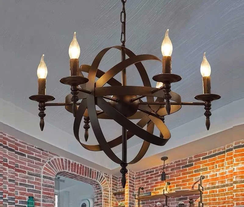 đèn sắt trang trí