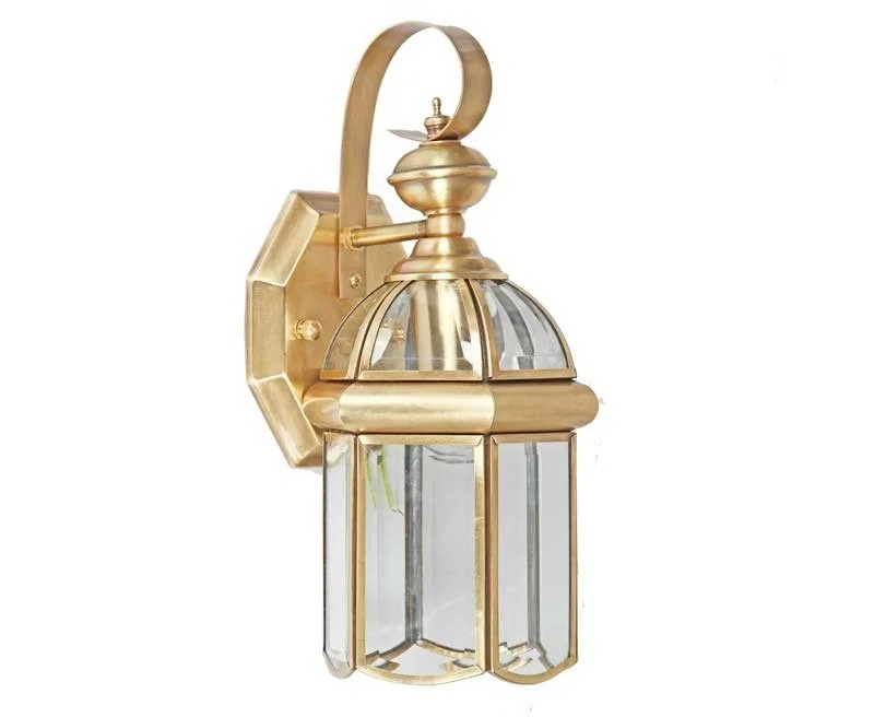 Đèn trang trí nhà hàng treo tường HT-04 - Đèn trang trí cho nhà hàng cổ điển bằng đồng cao cấp HT-04