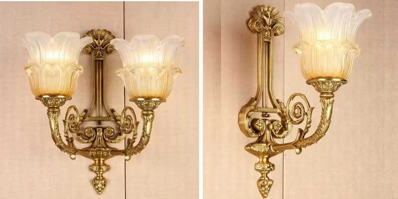 Đèn treo tường cổ điển - Đèn trang trí tường cổ điển Royal Gold