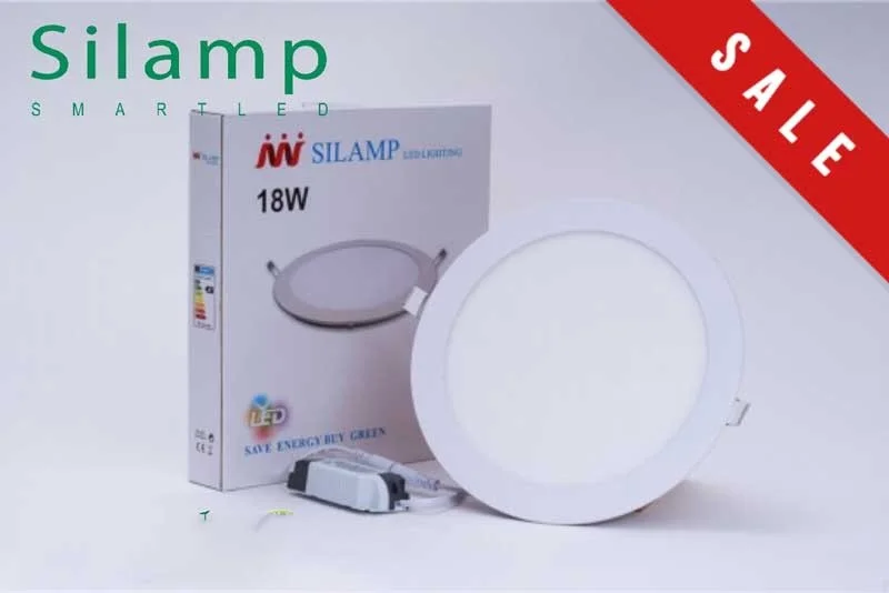 đèn led âm trần 18w