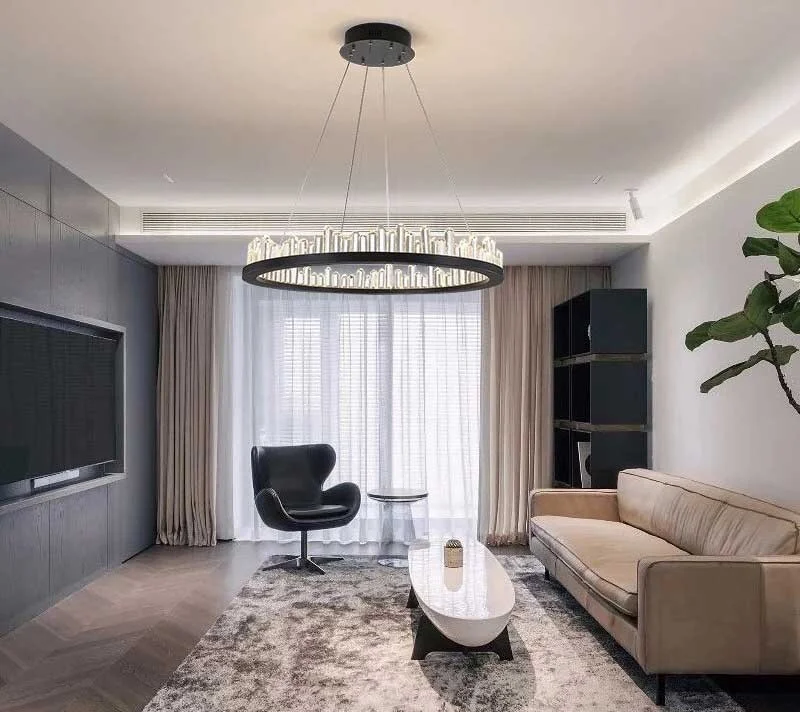 đèn thả trần trang trí phòng khách