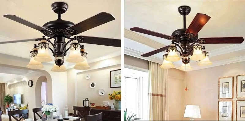 quạt trần đèn mountain air