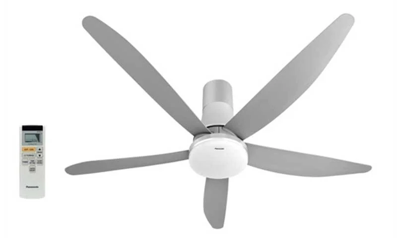 quạt trần panasonic 5 canh có đèn trang trí