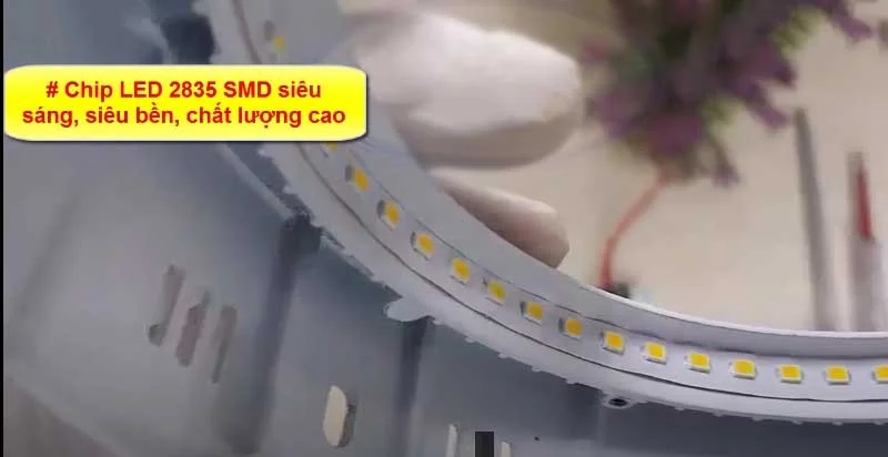 chip led đèn ốp trần