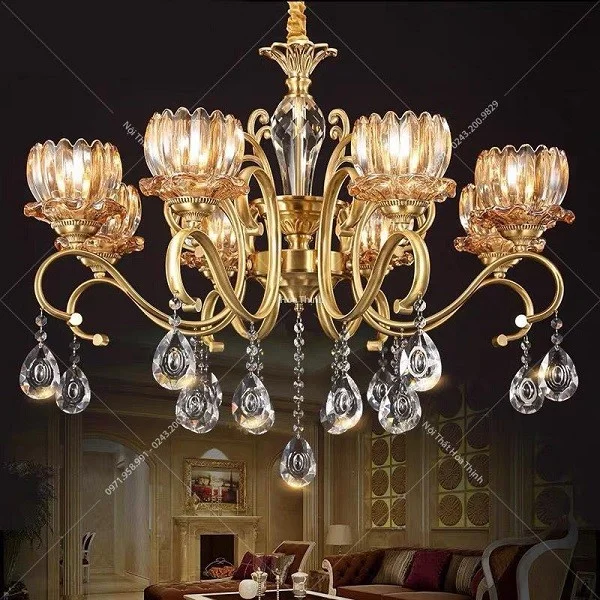 Các mẫu đèn chùm nến từ cổ điển đến hiện đại
