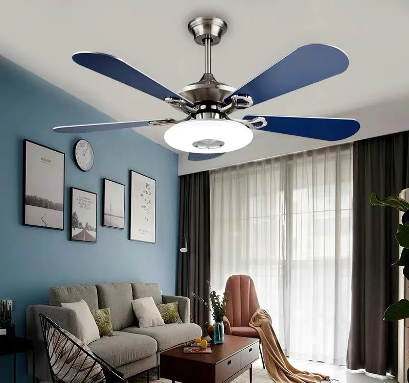 Quạt trần cho trần thấp HT-25 cánh xanh