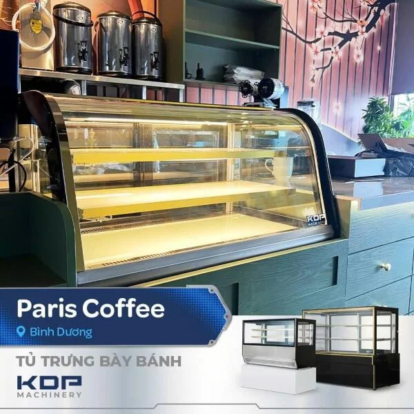 Cách thiết kế khu trưng bày bánh trong quán cafe thu hút khách từ ánh nhìn đầu tiên