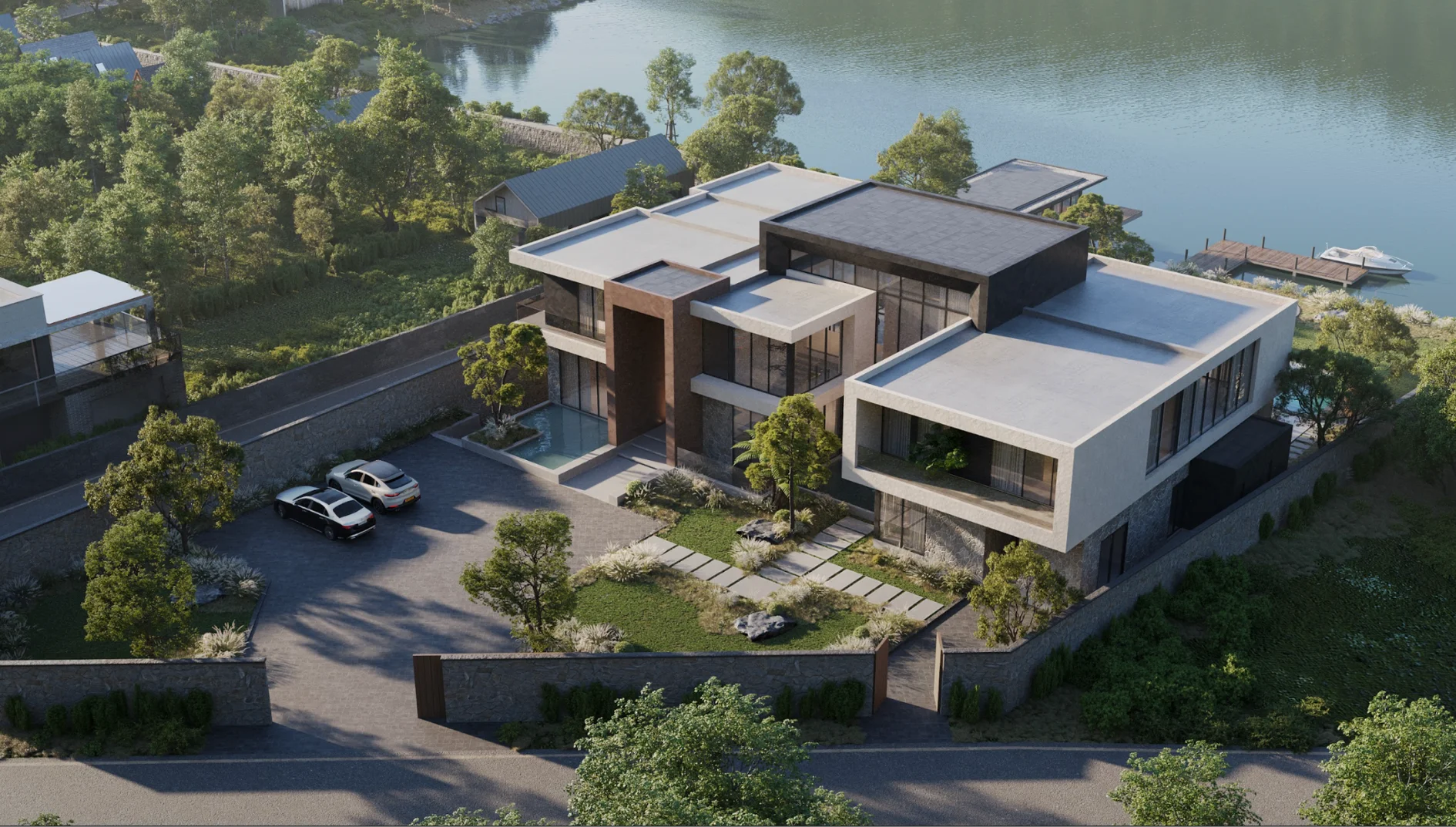 Dự án biệt thự nhà vườn cao cấp Lakeside Residence do SENDESIGN thiết kế và thi công