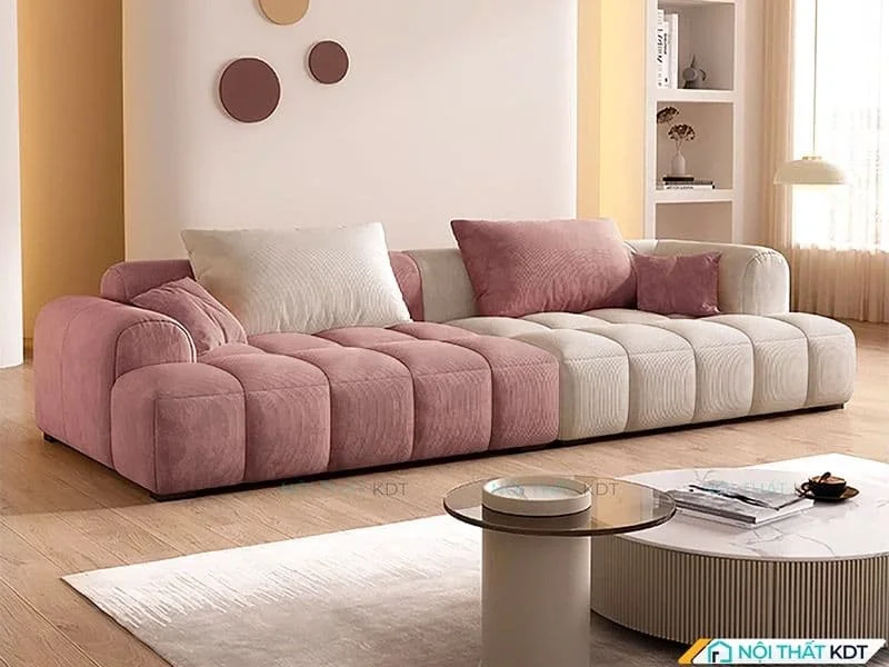 Sofa văng là lựa chọn phù hợp cho phòng khách chung cư diện tích nhỏ