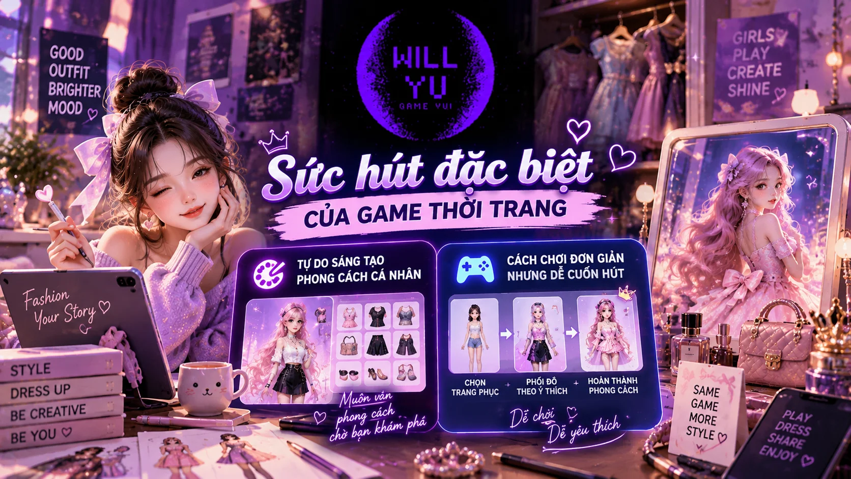 Sức hút đặc biệt của game thời giang