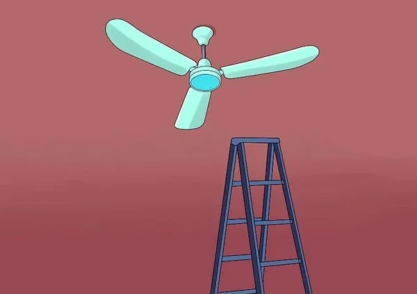 cách tháo quạt trần