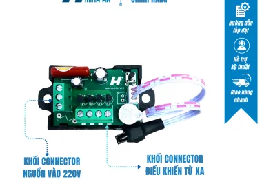 Mạch quạt Fan01- Giải pháp nâng cấp quạt cơ thành quạt điều khiển từ xa thông minh