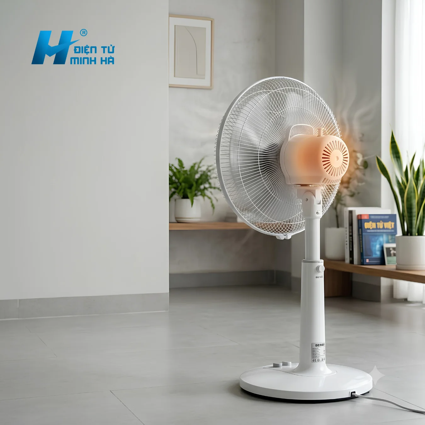 Quạt bị nóng khi chạy