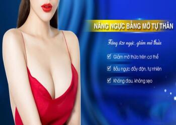 Cấy mỡ nâng ngực
