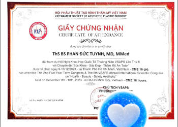 sức khỏe, sắc đẹp và thẩm mỹ an toàn: hội thỏa khoa học của hiệp hội thẩm mỹ Việt Nam 2023 tại TPHCM