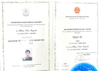 Bác sĩ Tuynh - Thạc sỹ y học chuyên ngành phẫu thuật tổng quát