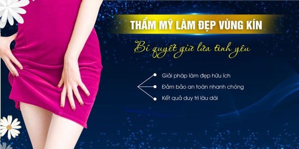 dịch vụ thẩm mỹ vùng kín