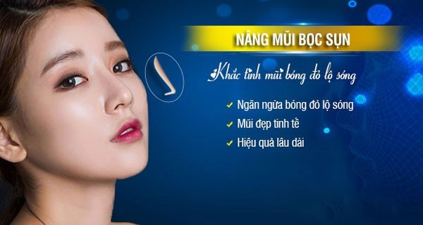 Phương pháp nâng mũi bọc sụn