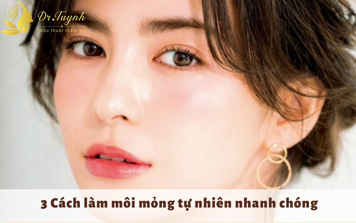 [ Bật Mí ] 3 Cách làm môi mỏng tự nhiên nhanh chóng