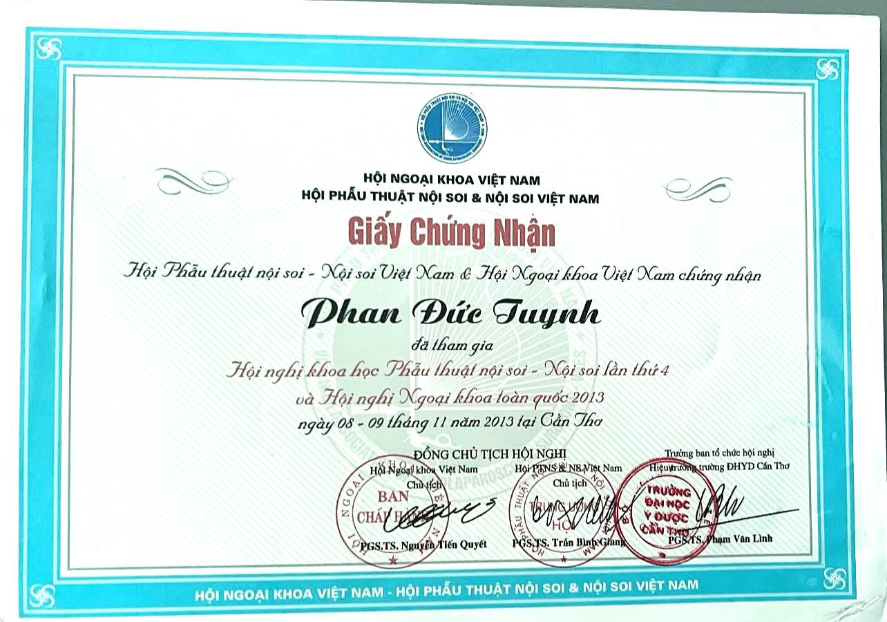 bs Tuynh tham dự hội nghị ngoại khoa toàn quốc, nội soi và kỷ niệm đẹp