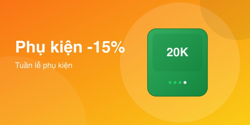 Accessories -15%