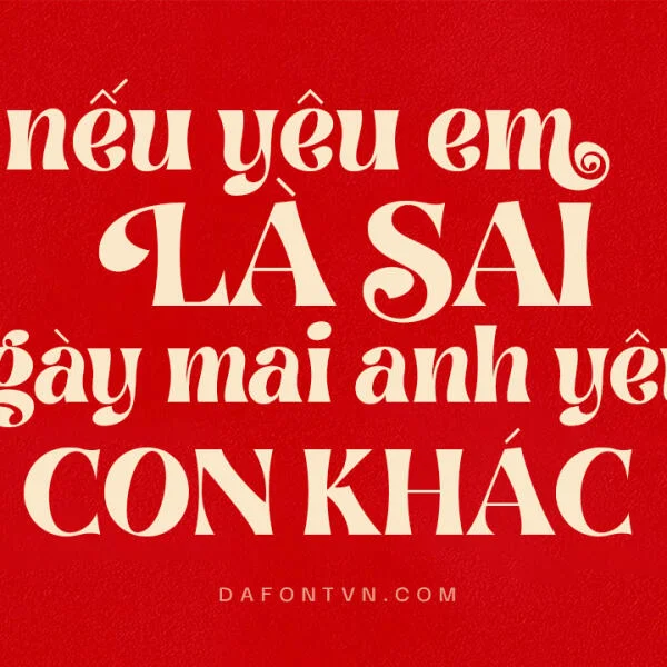 Download Font Brasika Display Việt hóa dễ thương và mềm mại