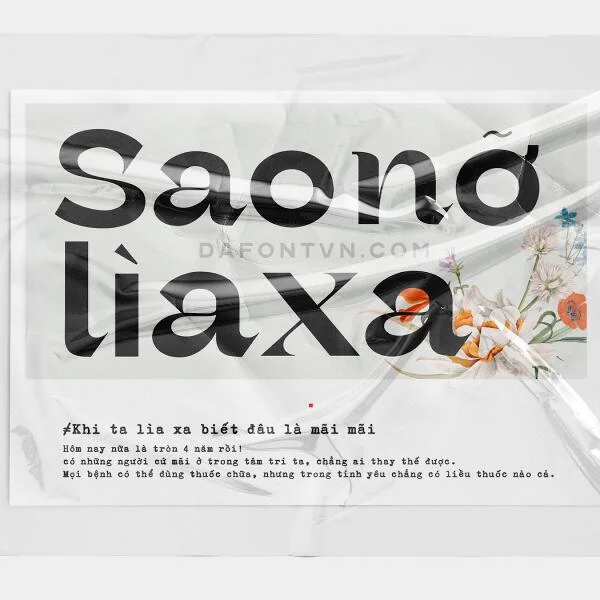 Download Font Grafika việt hóa - Modern Sans