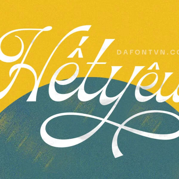 Tải Font Hulahoy Việt hóa - 1 Font viết tay cách điệu cực đẹp