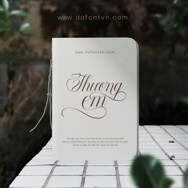 Font Radja Lover Script việt hóa siêu xinh đẹp