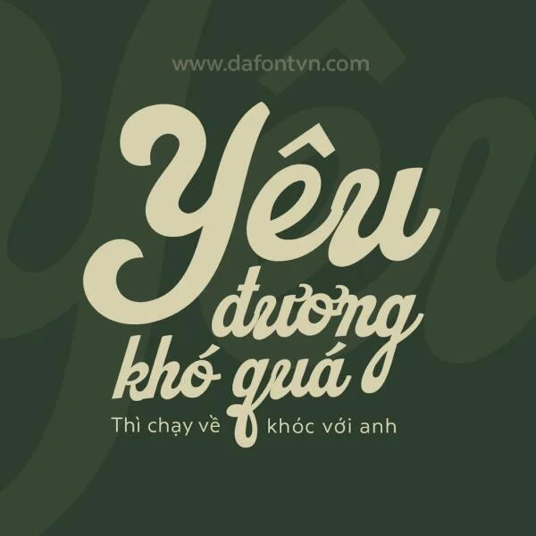 Tải Font Catchland Việt Hóa - phông chữ kiểu "bóng chày"